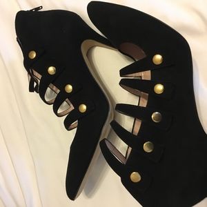 Kate Spade Black Suede Pumps Size 9 New!
